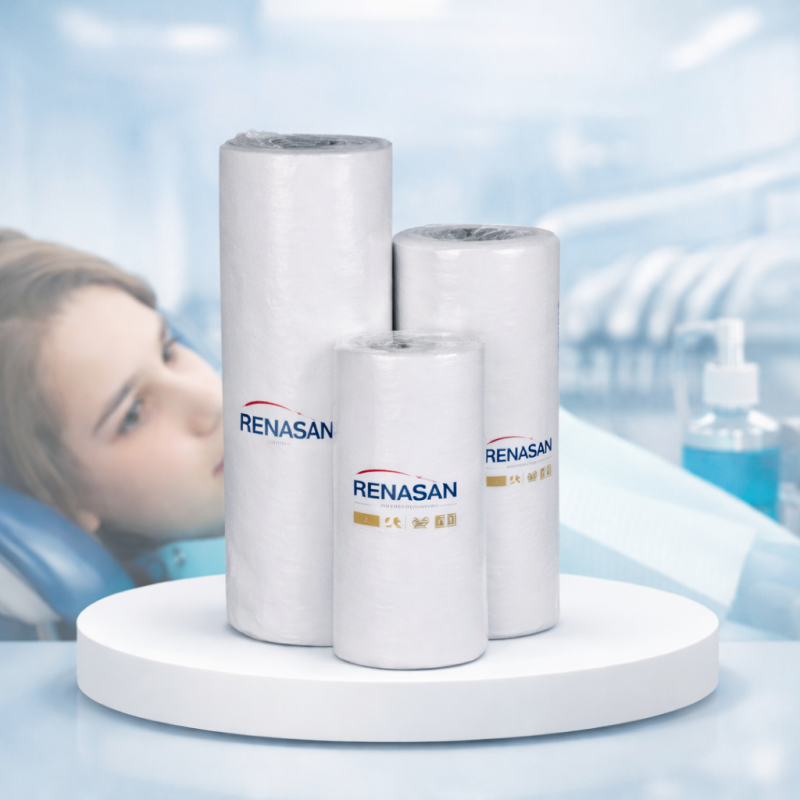 Dental Patient Bib – Dentist Bib 100-Sheet Roll (33×45 cm)