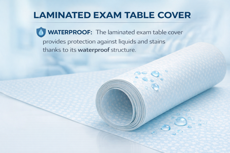 Examination Table Cover Laminated - Couch Cover Roll