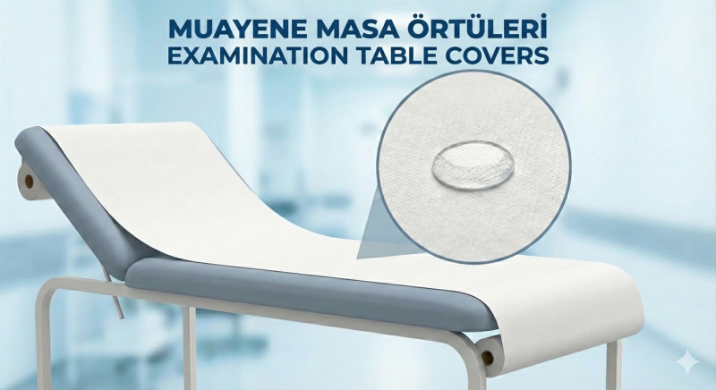 Muayene Masa Örtüleri-Rulo Sedye Örtüleri