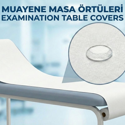 Muayene Masa Örtüleri-Rulo Sedye Örtüleri