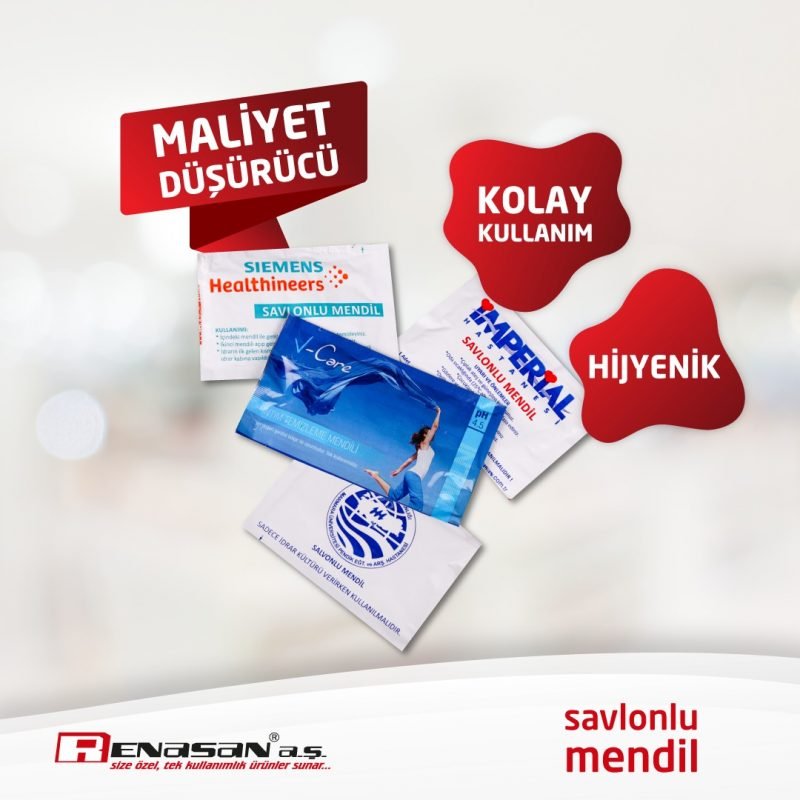 Savlonlu -İntim Genital Temizleme Mendili 6×6