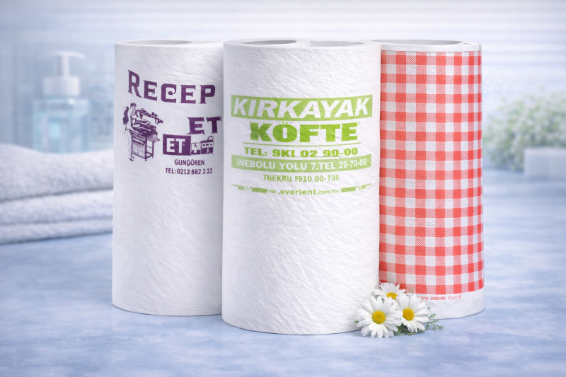 Disposable Laminated Paper Table Covers – Custom Printed (Dining Sheet)
